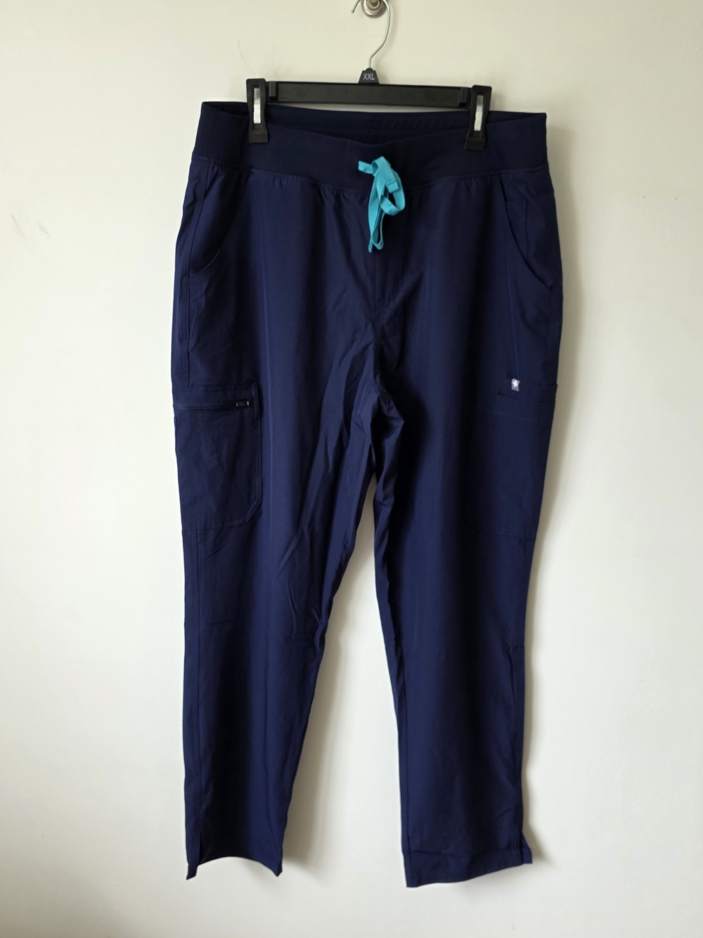 NWT FIGS Women’s Yola FREEx Lined Scrub Pants 2.0 Navy XL